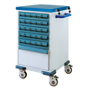 Two Sides Medicine Delivery Trolley