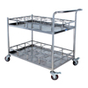 Double-Layer Boiled Water Bottles Trolley
