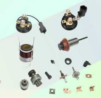 starter solenoid and components