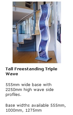 Freestang double wave (talll)