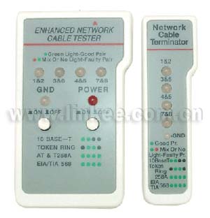 Enhanced Network Cable Tester     CE Certificate