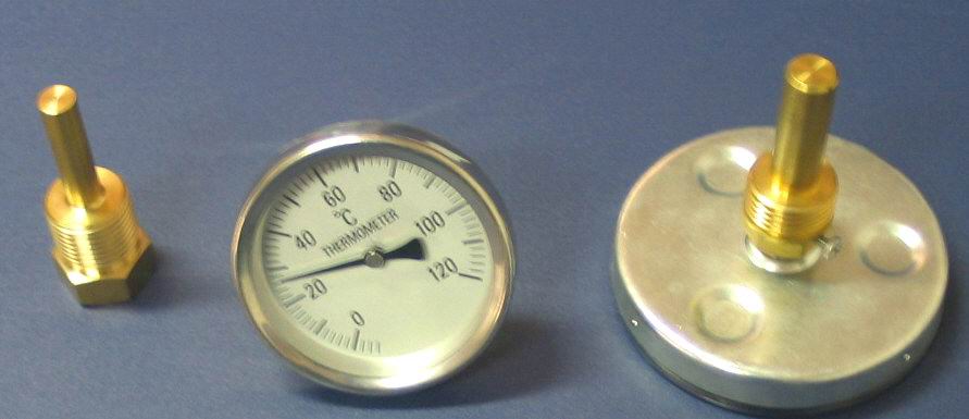 bimetal thermometer, thermometer