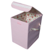 Pink Flower Handle Storage