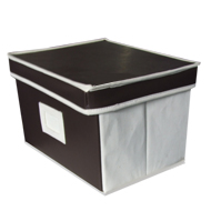 storage box with card holder