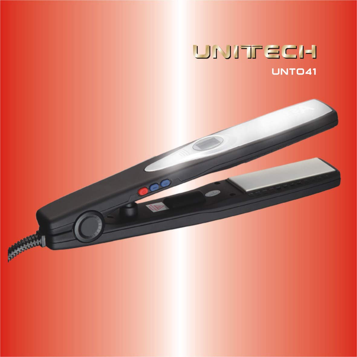 UNT041 Ionic&O3 Ceramic Hair Straightener