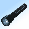 Solar LED flashlight