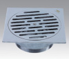 Brass chrome plated anti-odour floor drain (6804-A)