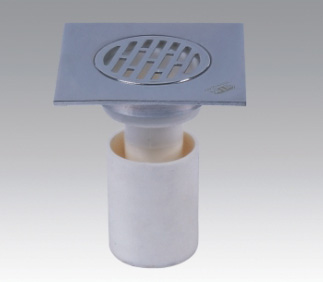 New high water-sealed anti-ordour floor drain with clean out