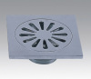 Zinc chrome-plated anti-odour floor drain