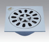 Brass chrome plated floor drain for washing machine