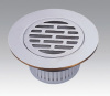 Brass chrome plated anti-odour floor drain