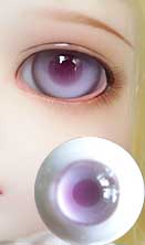 Glass eyes for ball jointed doll
