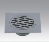 Brass chrome plated anti-odour floor drain