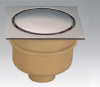 All copper high-sealed anti-odour floor drain