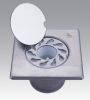 High grade stainless steel high sealed anti-odour floor drain with clean out