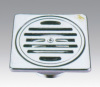 Brass chrome plated anti-odour floor drain