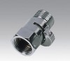 Brass chrome plated ceramic sheet long elbow valve with male connect