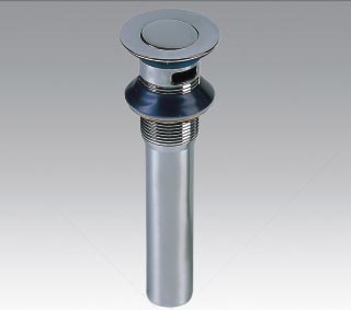 Zinc alloy top ratating chrome plated waste drain