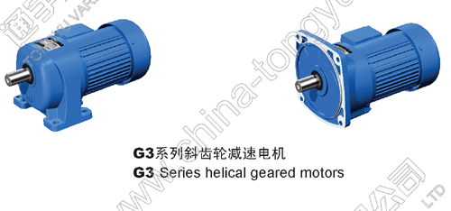 G3 Series Helical Geared Motors