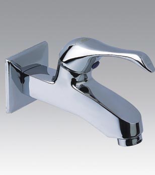Deluxe brass ceramic sheet water faucet (5802)