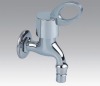 All copper chromium-plated ceramic sheet washing machine water faucet (8803)