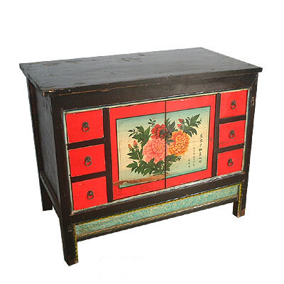 Chinese antique Mongolia Small Cabinet