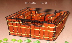 Seagrass baskets, water hyacinth baskets, bamboo baskets, rattan baskets, wooden baskets