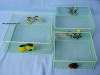 wire basket, wire box, wire tray, wire holder, wire storage, wire laundry basket