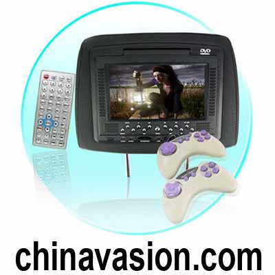 7 Inch Car Headrest DVD Player