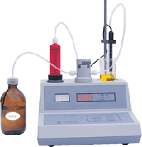 AUTOMATIC ASCERTAINING END-POINT TITRATOR