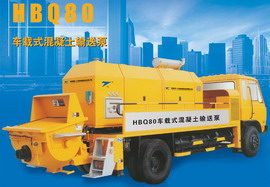 truck concrete pump