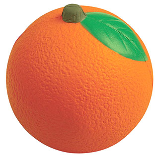 Orange stress reliever