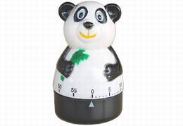 Black and White Bear Shape Kitchen Timer