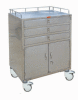 Stainless steel treatment cabinet