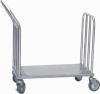 Stainless steel ground trolley