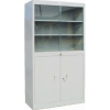 Steel jet moldering multifunctional glass cabinet