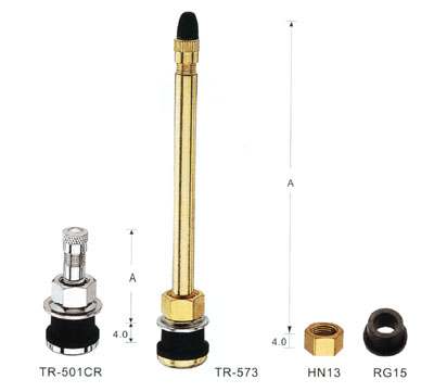 Truck and bus tire valve