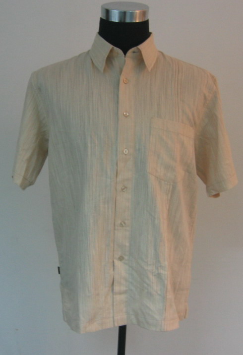 Man's linen bamboo shirt