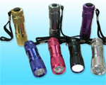 led aluminium flashlight