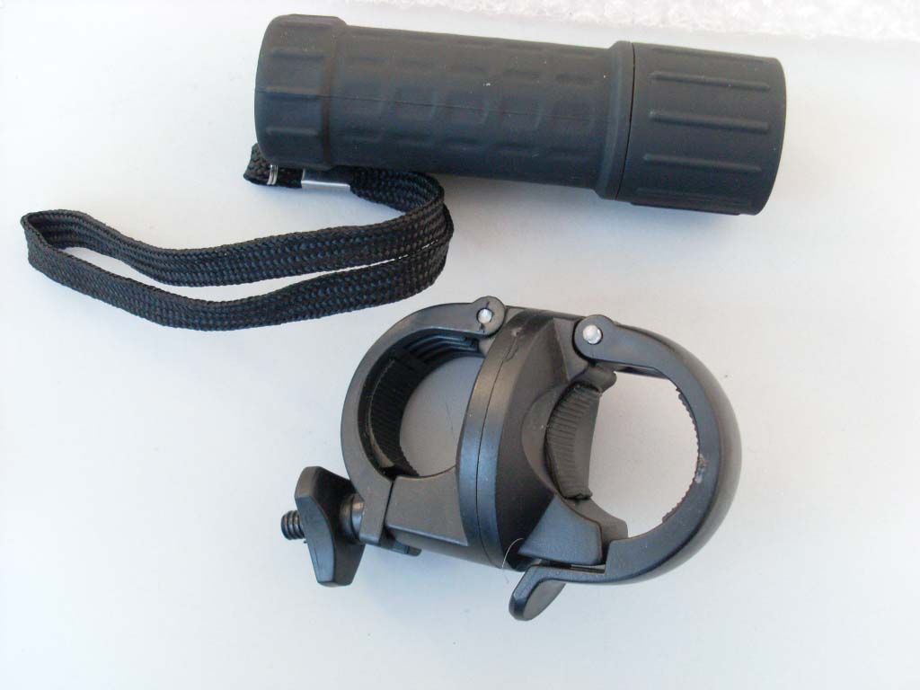 led rubber flashlight