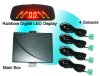 LED Display Car Safe Parking System Alarm