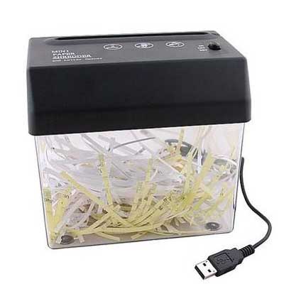 USB Paper Shredder