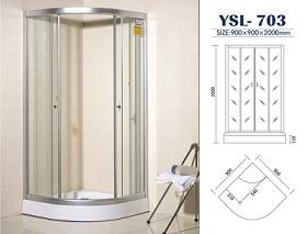 Steam Rooms Shower Panels Shower enclosure Whirlpool Baths ysl-703Shower enclosure