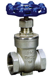 Stainless steel gate valves