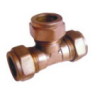 Brass compression fitting( Equal tee)