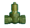 Brass stop valve