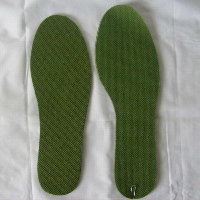 Green tea bamboo charcoal insole