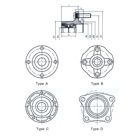 Hub wheel bearings