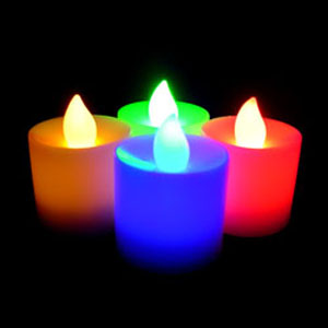 LED flashing candle