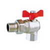 Brass angle type ball valves